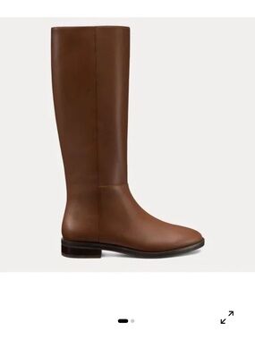 Stuart Weitzman Women’s Gracie Tubo Leather Boot in brown